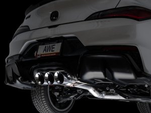 Acura Integra Performance Exhaust - AWE Tuning - Cat-Back Track - Chrome Silver - 2024+